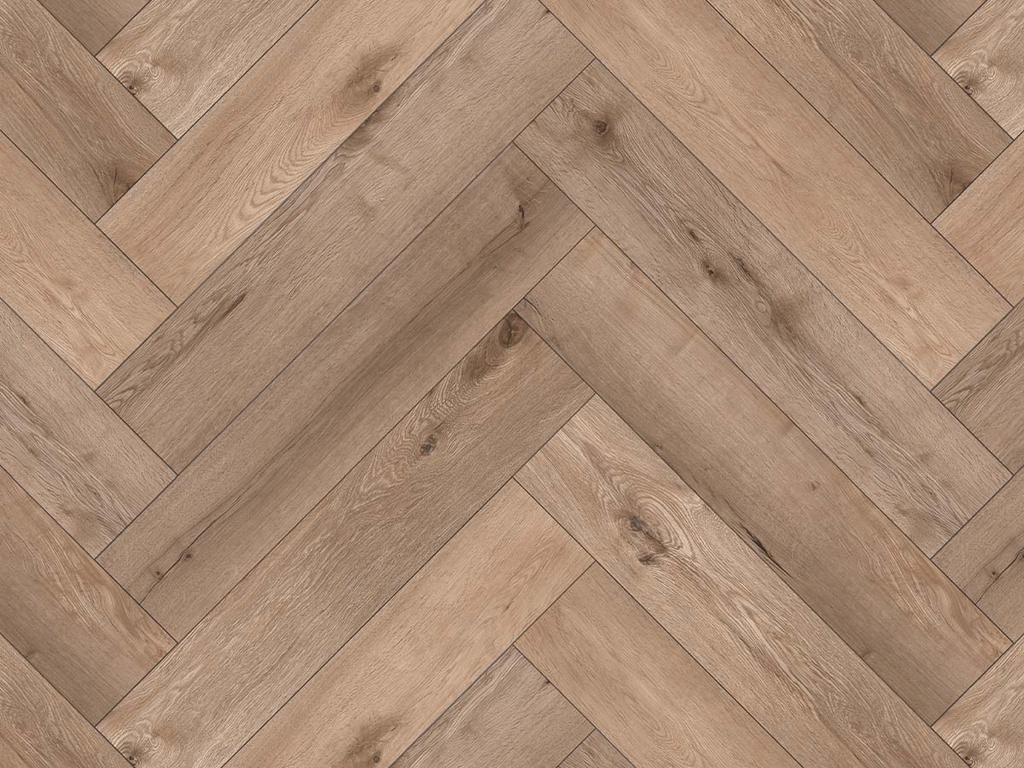 [GR-504-HB] GR-504-HB / Melange Oak Visgraat Click