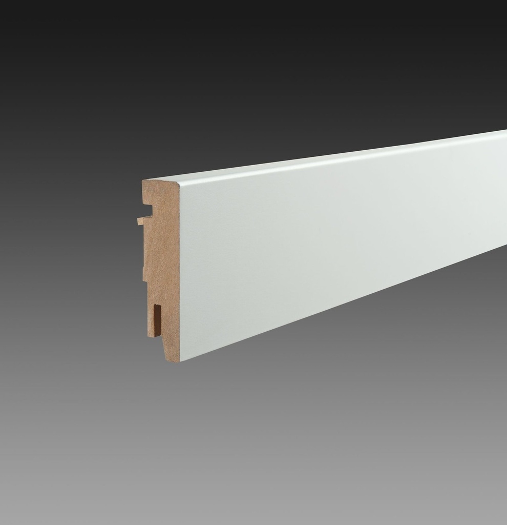 [434] MDF Hoge Plint Wit